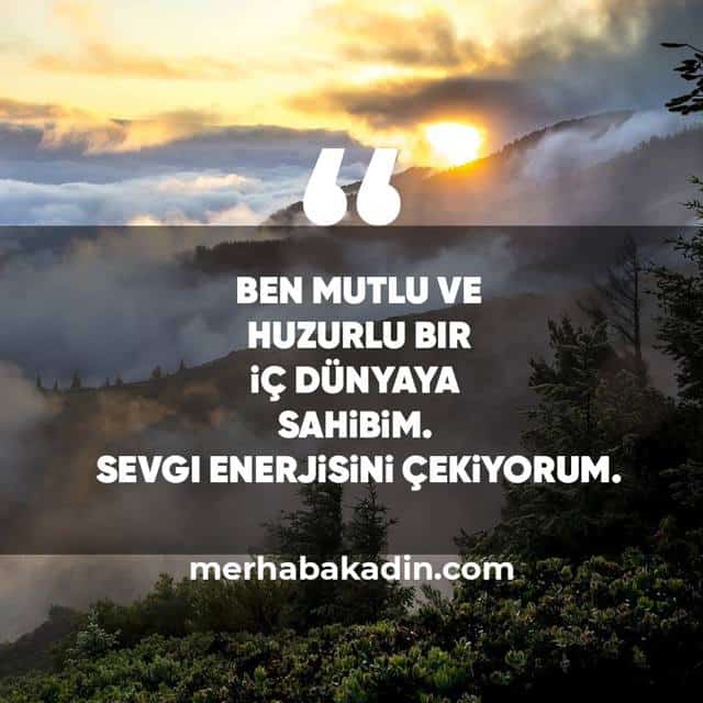 mucizevi olumlamalar
