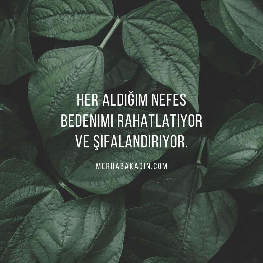 sağlık olumlamaları