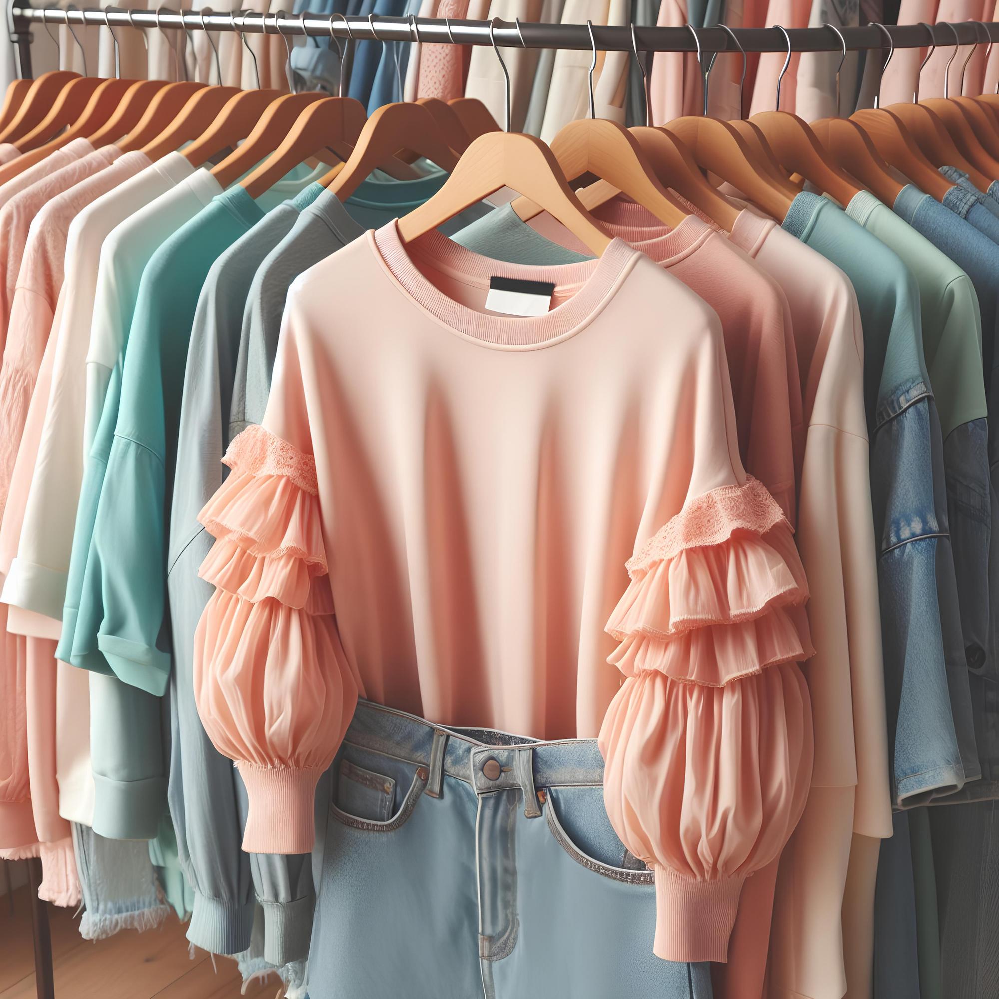 Pastel Renk Gardırop