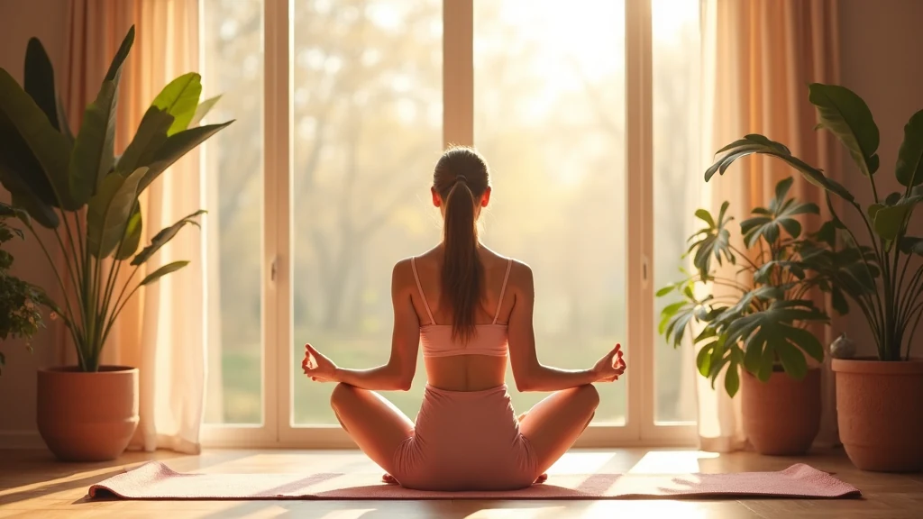 Kadın yoga ile bağışıklık güçlendiriyor - nazik hareket